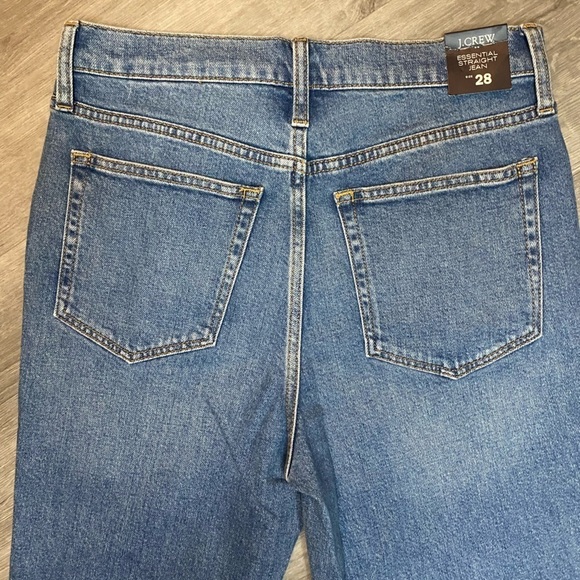 NWT J. Crew Essential Straight Leg All-Day Stretch Jeans - Picture 8 of 8